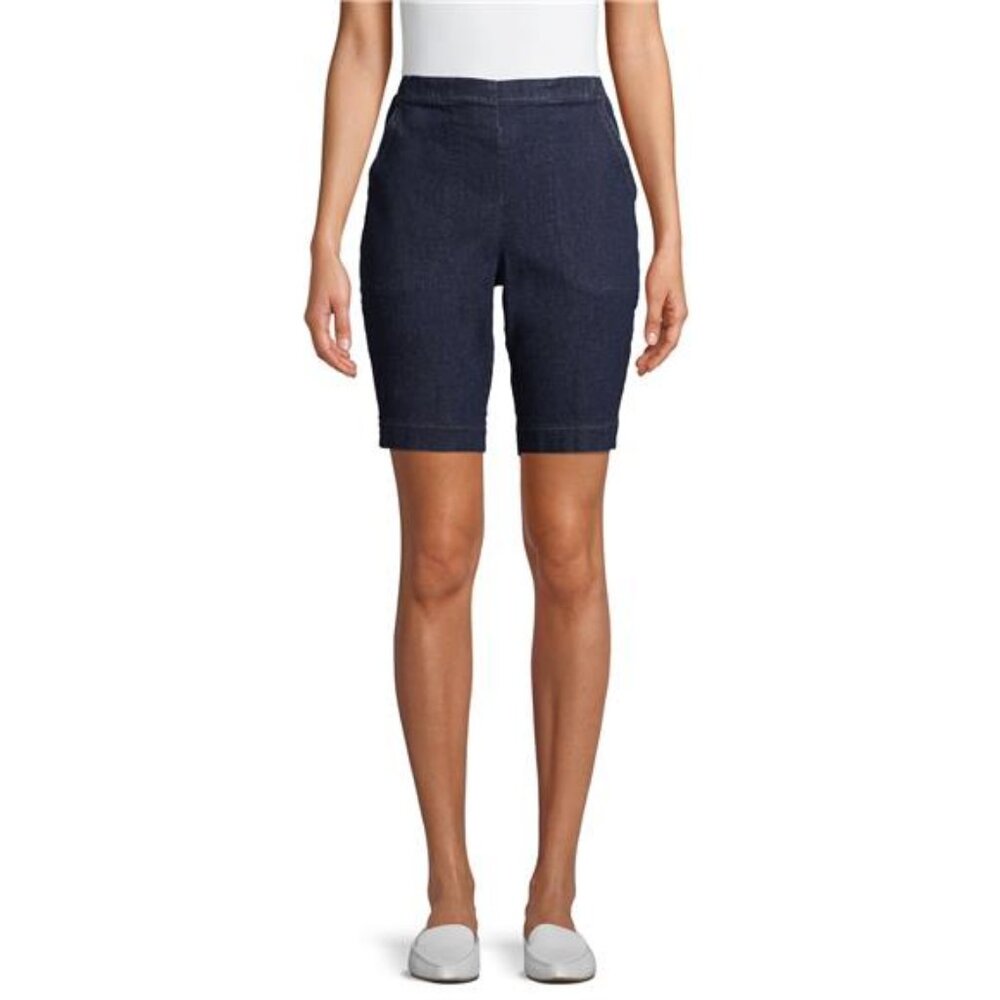 NWT Women's 2-Pocket Pull On Stretch Shorts